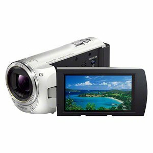 【中古】ソニー デジタルHDビデオカメラレコーダー「HDR-PJ390」（プレミアムホワイト） HDR-PJ390-W