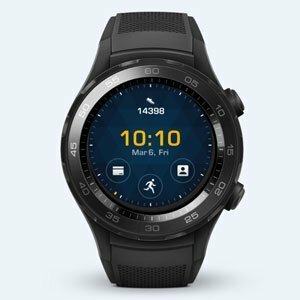 【中古】ファーウェイジャパン WATCH2/Sport/LEO-B09/Carbon Black HUAWEI WATCH 2/Carbon Black/55021740