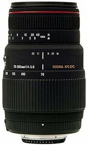 【中古】SIGMA 望遠ズームレンズ APO 70-300mm F4-5.6 DG MACRO キヤノン用 フルサイズ対応 508272