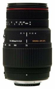 【中古】シグマ 70-300mm F4-5.6 APO DG MACRO ニコン用