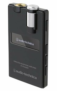 【中古】audio-technica ワイヤレスヘッドホンアンプ ブラック AT-PHA50BT BK