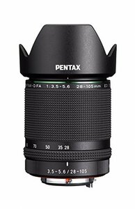 【中古】Pentax D FA 28-105mm F3.5-5.6ED DC WR HDレンズ (ブラック)