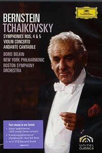 【中古】Tchaikovsky: Symphonies 4&5%カンマ% Violin Concerto%カンマ% Andante Cantabile [DVD] [Import]