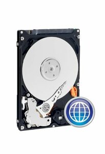 【中古】Western Digital WD Blue 2.5inch 5400rpm 500GB 8MBキャッシュ SATA6.0G WD5000LPVX