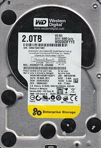 【中古】wd2003fyys-02?W0b0、DCM harchv2ca、Westernデジタル2tb SATA 3.5ハードドライブ