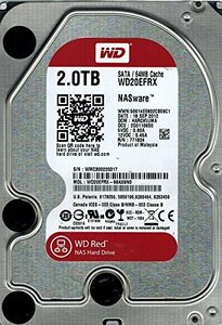 【中古】Western Digital wd20efrx-68ax9?N0?2tb NAS DCM : harckvjma WDレッド