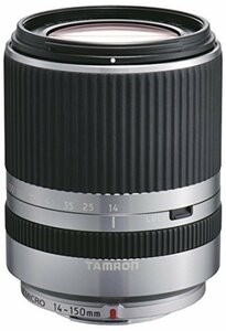 【中古】TAMRON 高倍率ズームレンズ 14-150mm F3.5-5.8 DiIII マイクロフォーサーズ用 ミラーレスカメラ マイクロフォーサーズ専用 シルバ