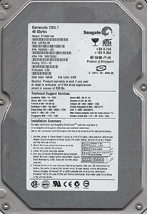 【中古】Seagate Barracuda 7200.7 40GBHDD UDMA/100 7200RPM 2MB IDE