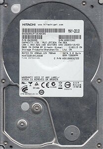 【中古】HUA722010CLA330%カンマ% PN 0A39289%カンマ% MLC JPT3EA%カンマ% Hitachi 1TB SATA 3.5 Hard Drive [並行輸入品]