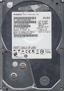 【中古】hds721010cla332、PN 0?F10982、MLC jpt3gc、Hitachi 1tb SATA 3.5ハードドライブ