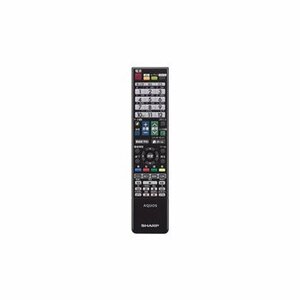 【中古】シャープ 液晶テレビ用リモコン RRMCGB080WJSA(0106380437)