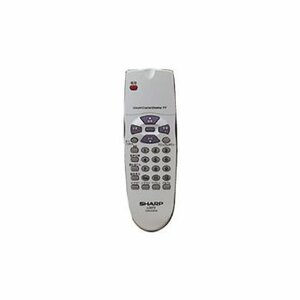 【中古】シャープ 液晶テレビ用リモコン RRMCG1560CESA(0106380054)