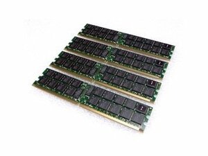 【中古】8GBメモリ標準セット(2GB*4) PC2-5300P 240Pin Dell Systems PowerEdge 2970 / PowerEdge M605/PowerEdge M805など用【バルク品】