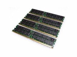 【中古】8GBメモリ標準パワーセット(2GB*4) PC2-5300P ECC Registered DIMM 240pin 富士通 PRIMERGY TX120 S2 CELSIUS X840 など用【バル