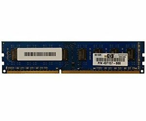 【中古】ELPIDA 240PIN DDR3 1333 PC3-10600 2GB [HP純正部品497157-B88]