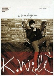 【中古】K.Will 3rd Mini Album - I Need You（韓国盤）