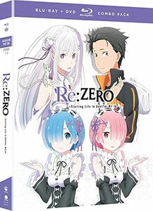 【中古】Re:ZERO Starting Life In Another World Season 1 Part 1 Blu-Ray/DVD(Re:ゼロから始める異世界生活　パート1　1-12話)