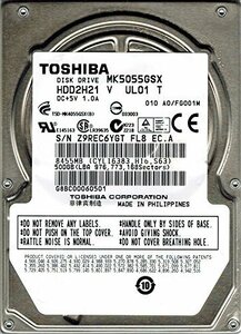 【中古】Toshiba MK5055GSX 500GB SATA HDD2H21 V UL01 T Philippines [並行輸入品]