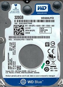 【中古】Western Digital wd3200lpvx-75?V0tt0?320?GB DCM : ebktjab