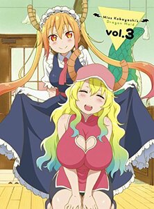 【中古】小林さんちのメイドラゴン 3 [Blu-ray]