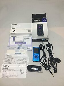 【中古】SONY ウォークマン Eシリーズ 2GB ブルー NW-E052/L