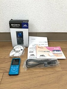 【中古】SONY ウォークマン Eシリーズ 2GB ブルー NW-E062/L