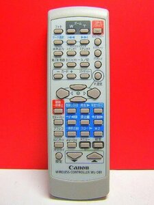 【中古】Canon ビデオカメラリモコン WL-D81