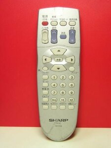 【中古】シャープ テレビリモコン GA175SA