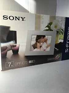 【中古】ソニー SONY デジタルフォトフレーム S-Frame E73 7.0型 内蔵メモリー128MB ホワイト DPF-E73/W