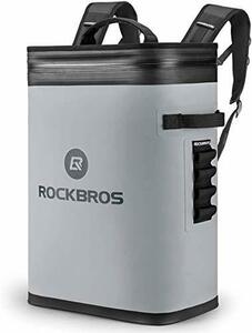 【中古】ROCKBROS クーラーボックス 保冷バッグ バックパック 高機能 48時間以上超保冷 3層断熱 防水 36缶 20L容量 バーベキュー アウトド