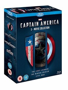 【中古】Captain America 1-3 Triplepack [Blu-ray] [Region Free]