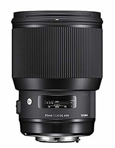 【中古】SIGMA 大口径中望遠レンズ Art 85mm F1.4 DG HSM シグマ用 フルサイズ対応