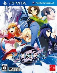 【中古】XBLAZE CODE:EMBRYO - PS Vita