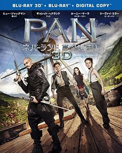 【中古】PAN~ネバーランド、夢のはじまり~ 3D & 2D ブルーレイセット(初回仕様/2枚組/デジタルコピー付) [Blu-ray]