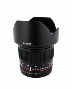 【中古】Rokinon Canon EF-Sタイプ用超広角レンズ 10mm F2.8 ED AS NCS SC Canon一眼レフカメラ用