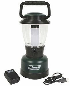 【中古】Coleman Rugged Rechargeable 400L LED Lantern Li-Ion Green/Black