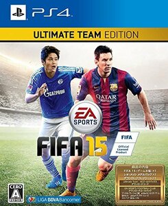 【中古】FIFA 15 ULTIMATE TEAM EDITION (メッシ スチールブックケース&DLCセット他同梱) - PS4