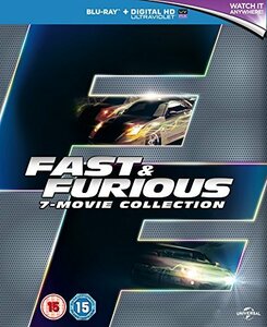 【中古】Fast & Furious 1-7 [Blu-ray] [Region Free]