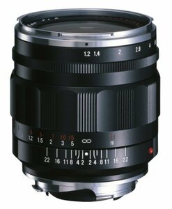 【中古】VoightLander 単焦点広角レンズ NOKTON 35mm F1.2 Aspherical VM II ブラック VMマウント