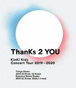 【中古】KinKi Kids Concert Tour 2019-2020 ThanKs 2 YOU 通常盤 (特典なし) [Blu-ray]