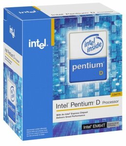 【中古】インテル Intel PentiumD Processor 805 2.66GHz BX80551PE2666FN