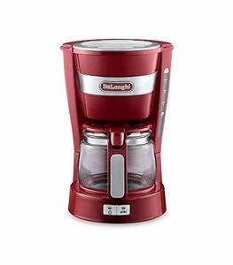 【中古】デロンギ (DeLonghi) ドリップコーヒーメーカー パッションレッド アクティブシリーズ レッド 5カップ ICM14011J-R