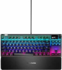 【中古】SteelSeries メカニカル ゲーミングキーボード 英語配列 テンキーレスApex Pro TKL US 64734