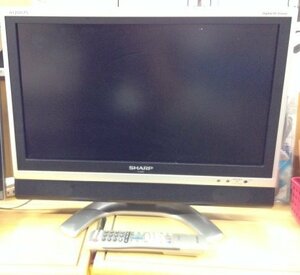 【中古】シャープ/SHARP　HD液晶テレビ　LC-20EX1-S　2007年製