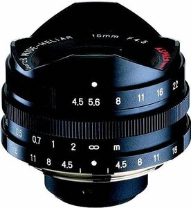 【中古】VoightLander 単焦点広角レンズ Super Wide Heliar 15mm F4.5 Aspherical ブラック 15mm F4.5 BK