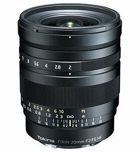 【中古】Tokina 単焦点レンズ F?RIN 20mm F2 FE MF ソニーαE用 マニュアルフォーカス