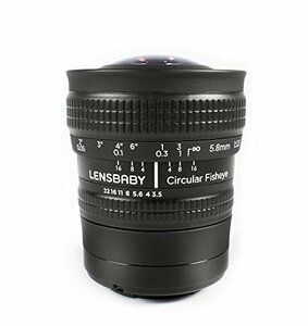 【中古】Lensbaby円形魚眼レンズレンズfor Fuji X