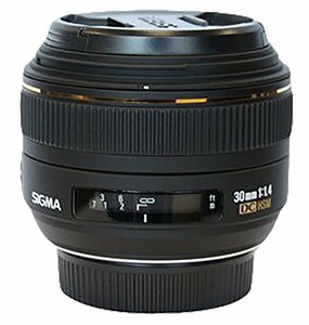 【中古】シグマ 30mm F1.4 EX DC デジタル専用 HSM ニコン用