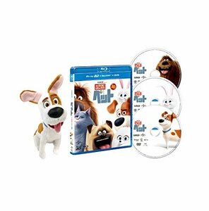 【中古】ペット 3D+ブルーレイ+DVDセット(3枚組) マックスぬいぐるみ付きスペシャルパック(数量限定生産) [Blu-ray]