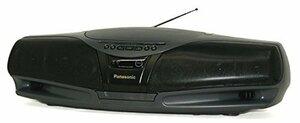 【中古】Panasonic パナソニック　RX-DT75 ブラック　ポータブルステレオCDシステム（大型CDラジカセ）